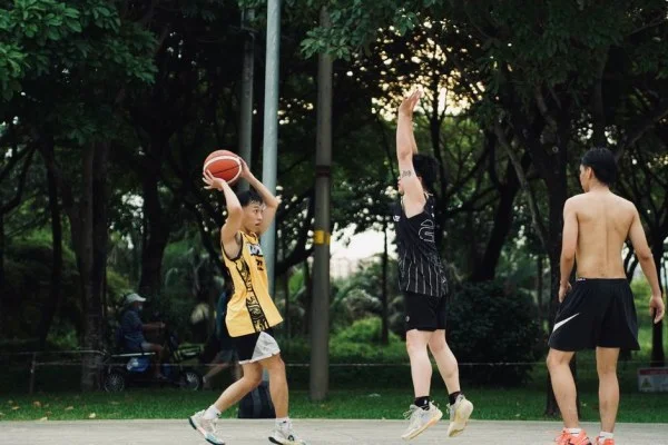 basketball three point shot